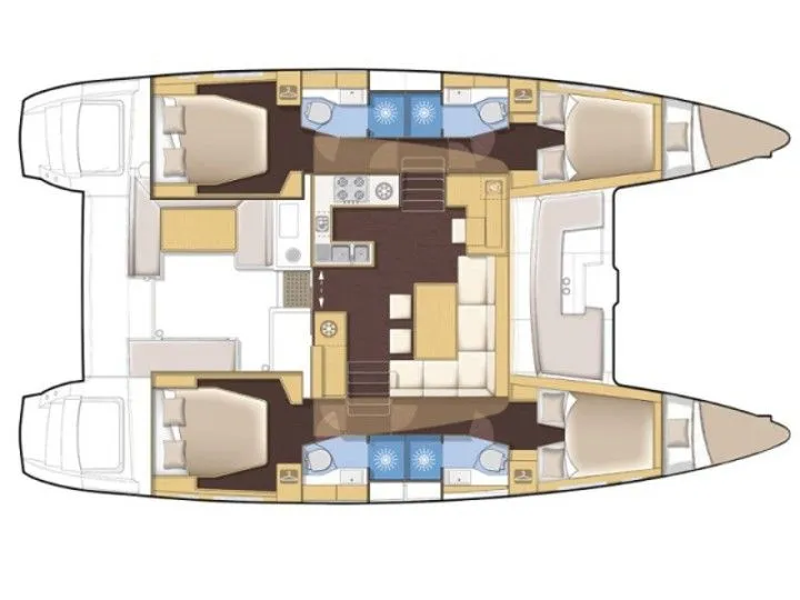 Charter a 13.96m Catamaran in Split