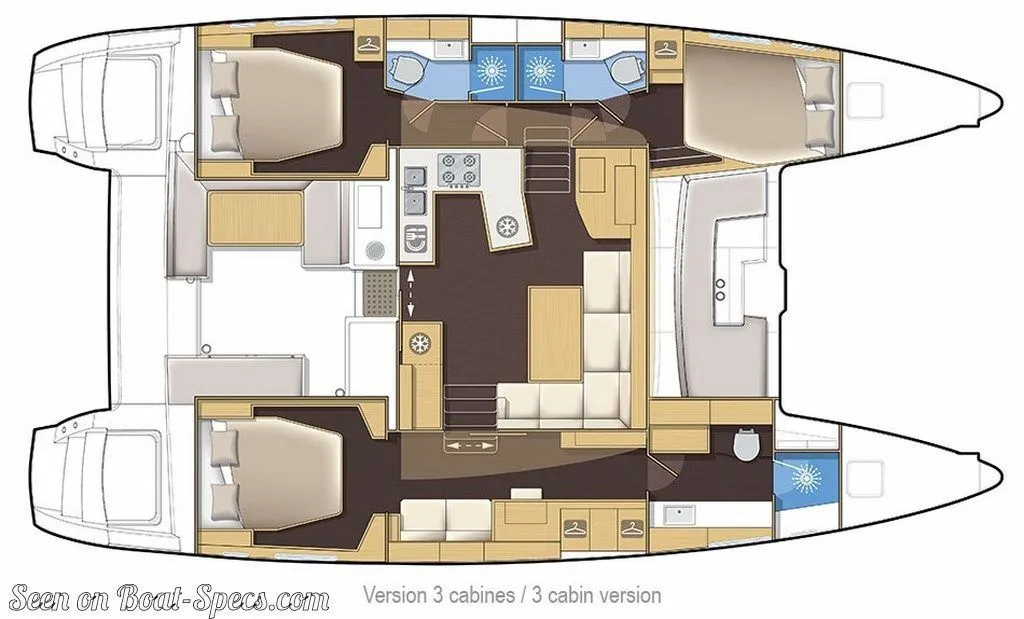 Rent a 13.96m 3 Cabin Catamaran in Fort Lauderdale