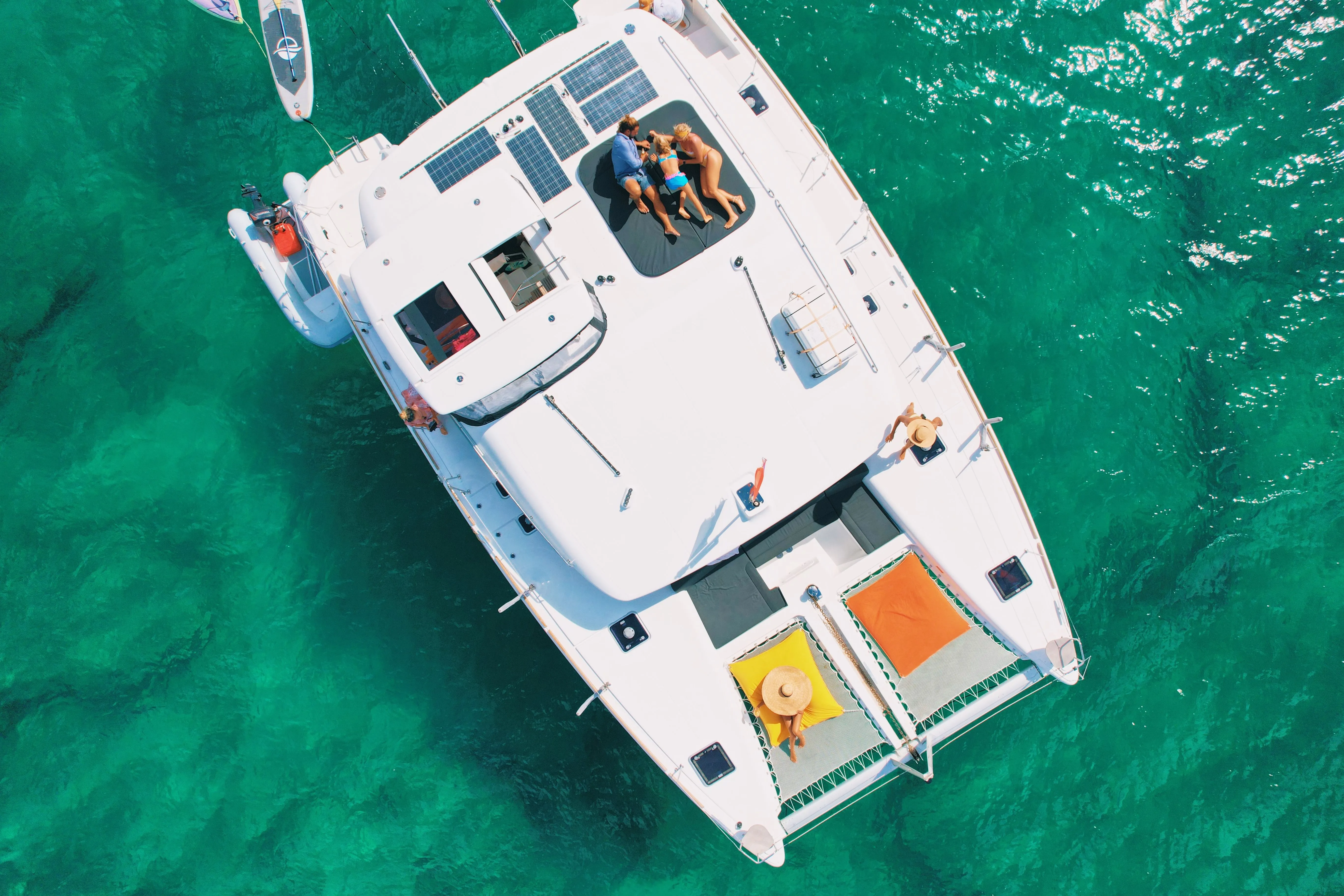 13.96m Philipsburg Lagoon 450 Power Catamaran Hire
