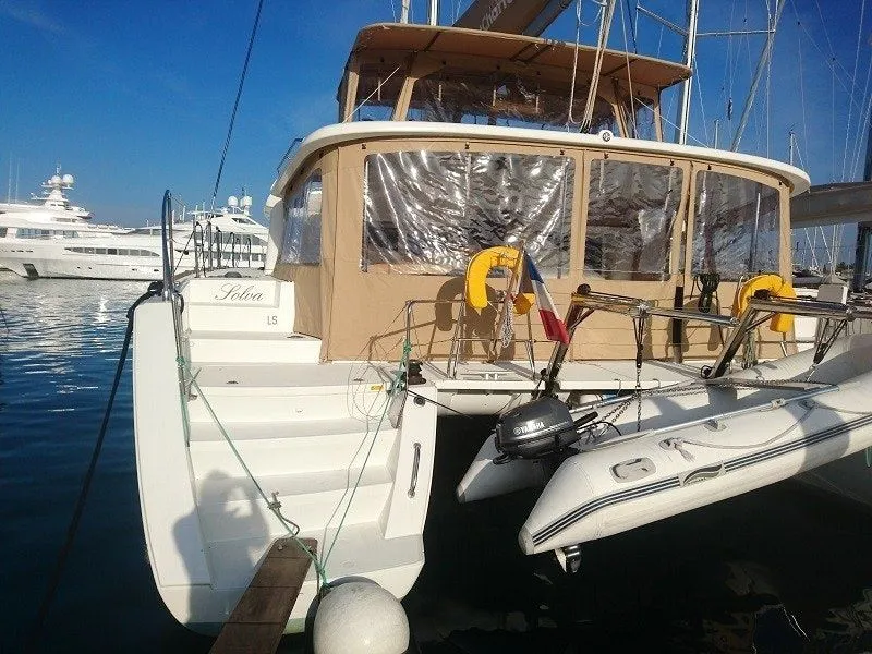 13.96m Gouvia 6 Cabin Catamaran Hire