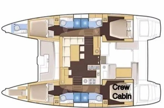 Charter a 13.96m Lagoon 450 Catamaran in Saint Thomas