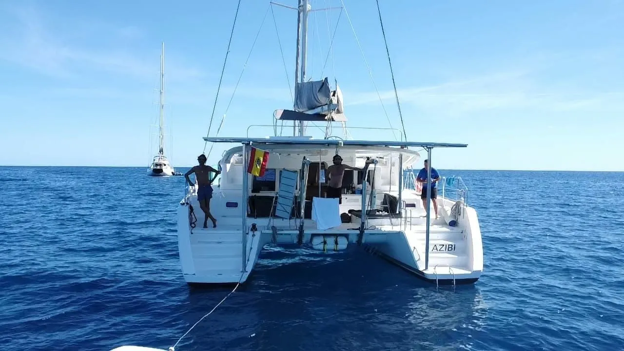 Explore Valencia on a 13.96m Rental Lagoon 450