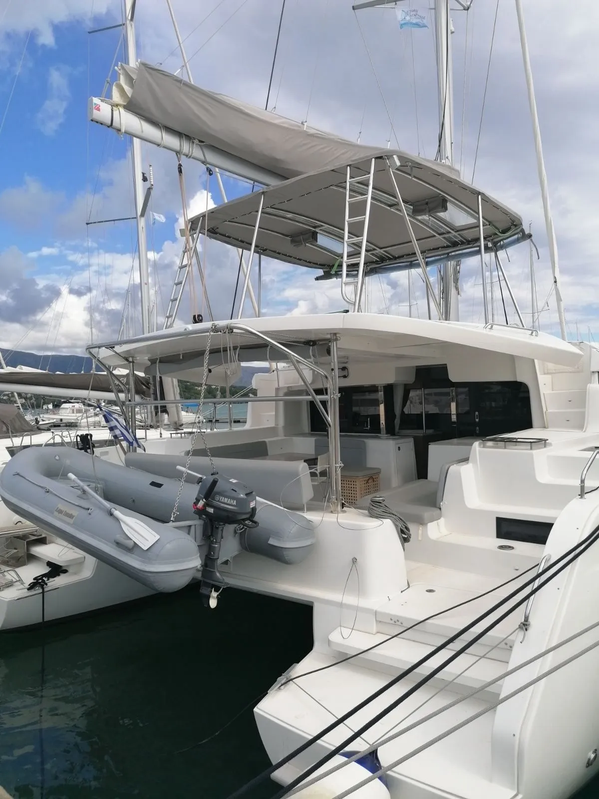 Explore Gouvia on a 13.99m Lagoon 46 Catamaran Rental