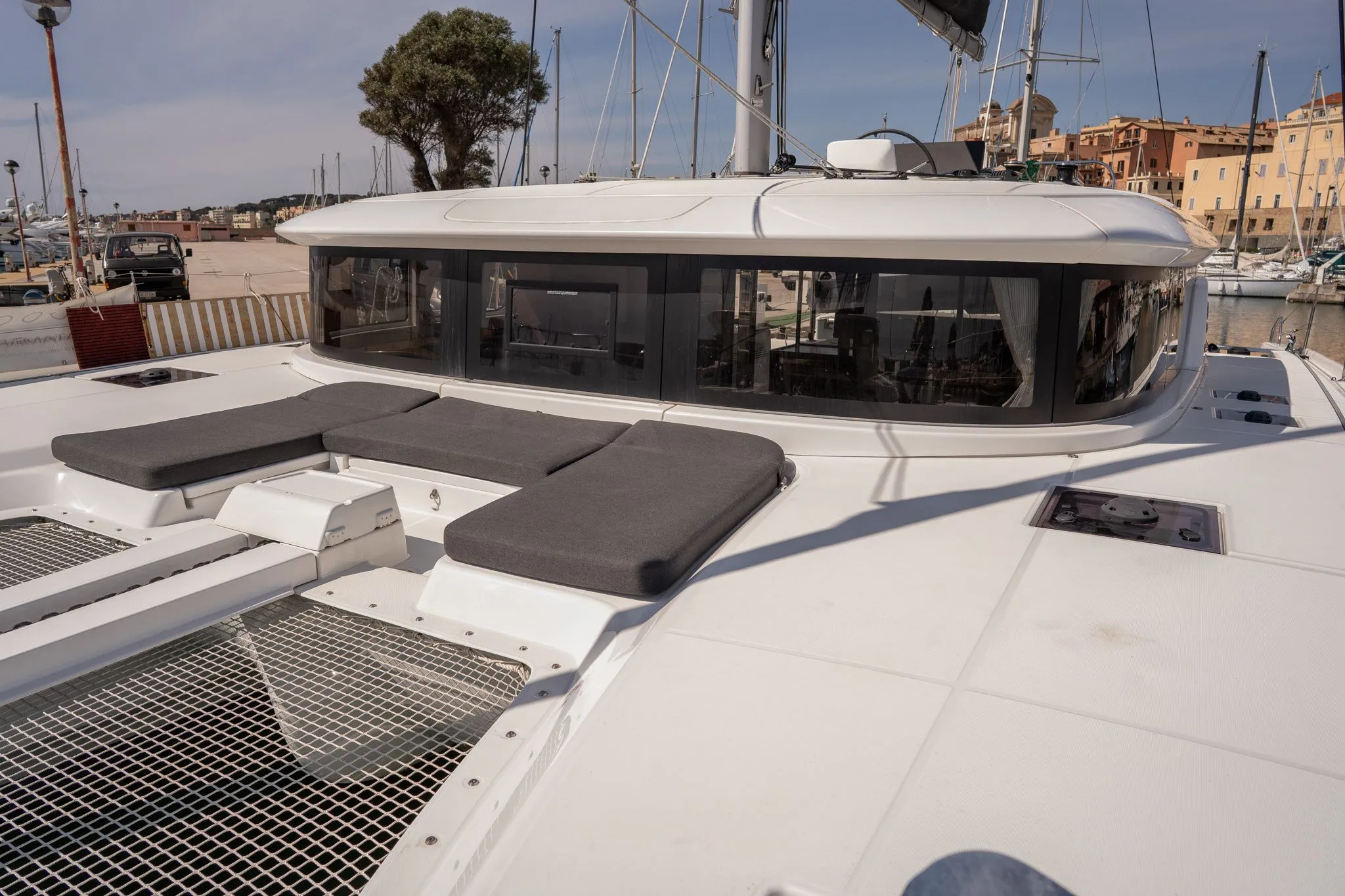 Explore Nettuno on a 13.99m Rental Lagoon 46