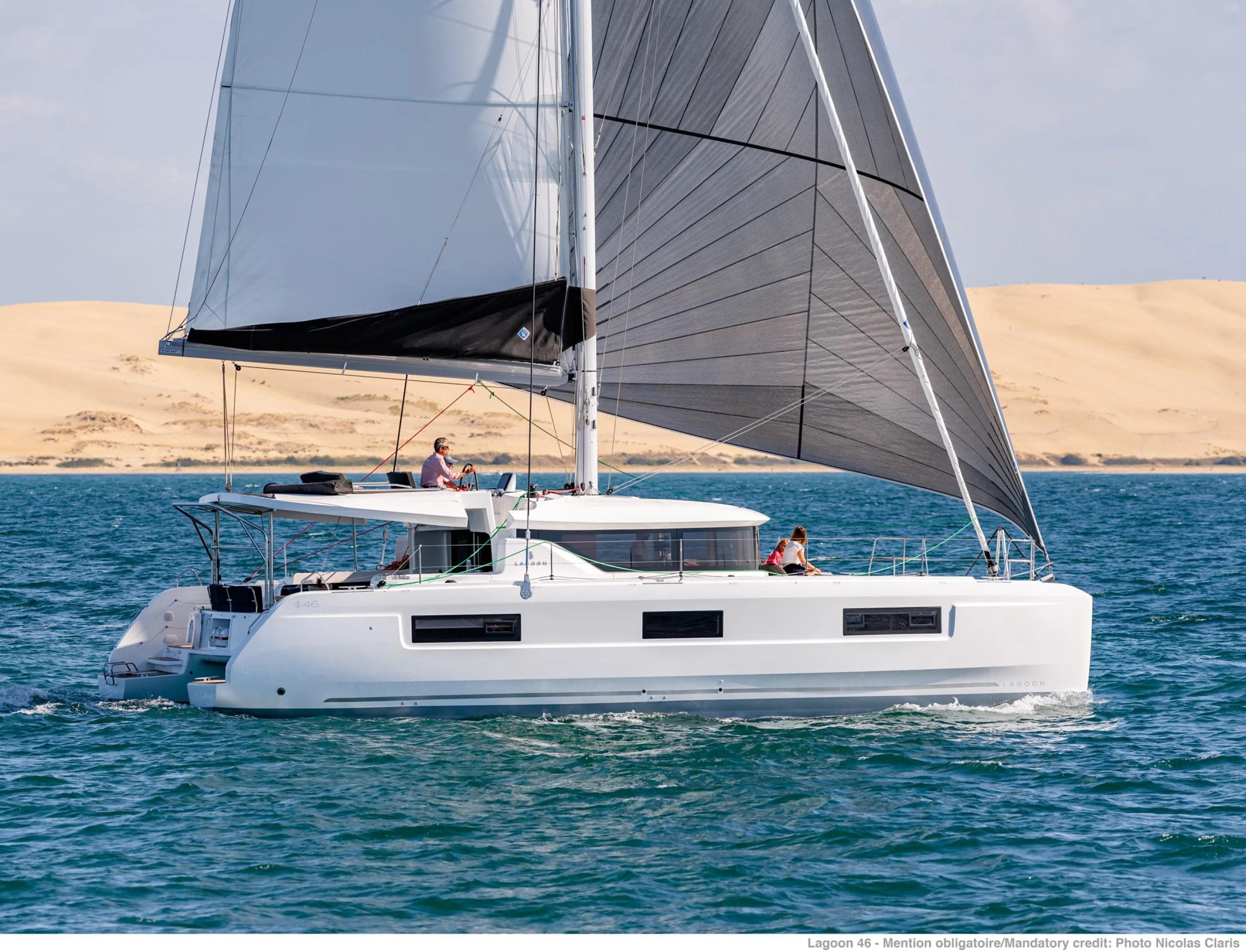 Rent a 13.99m Lagoon 46 Catamaran in Ajaccio