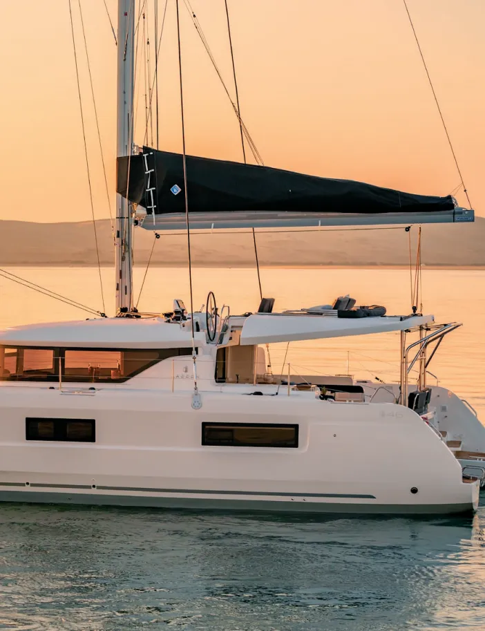 Rent a 13.99m Lagoon 46 Catamaran in Bonifacio