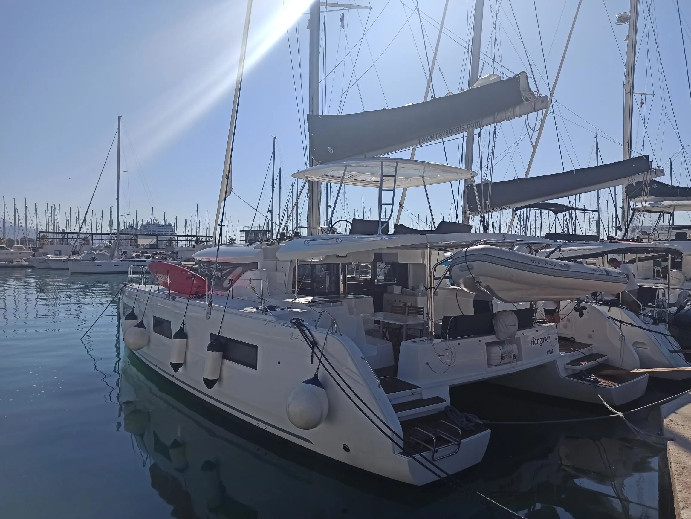Explore Split on a 13.99m Rental Lagoon 46