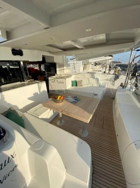 Explore Saint-Raphaël on a 13.99m Rental Lagoon 46