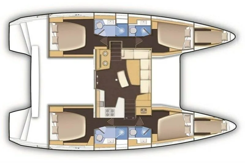 Explore Portocolom on a 13.99m Rental Lagoon 46
