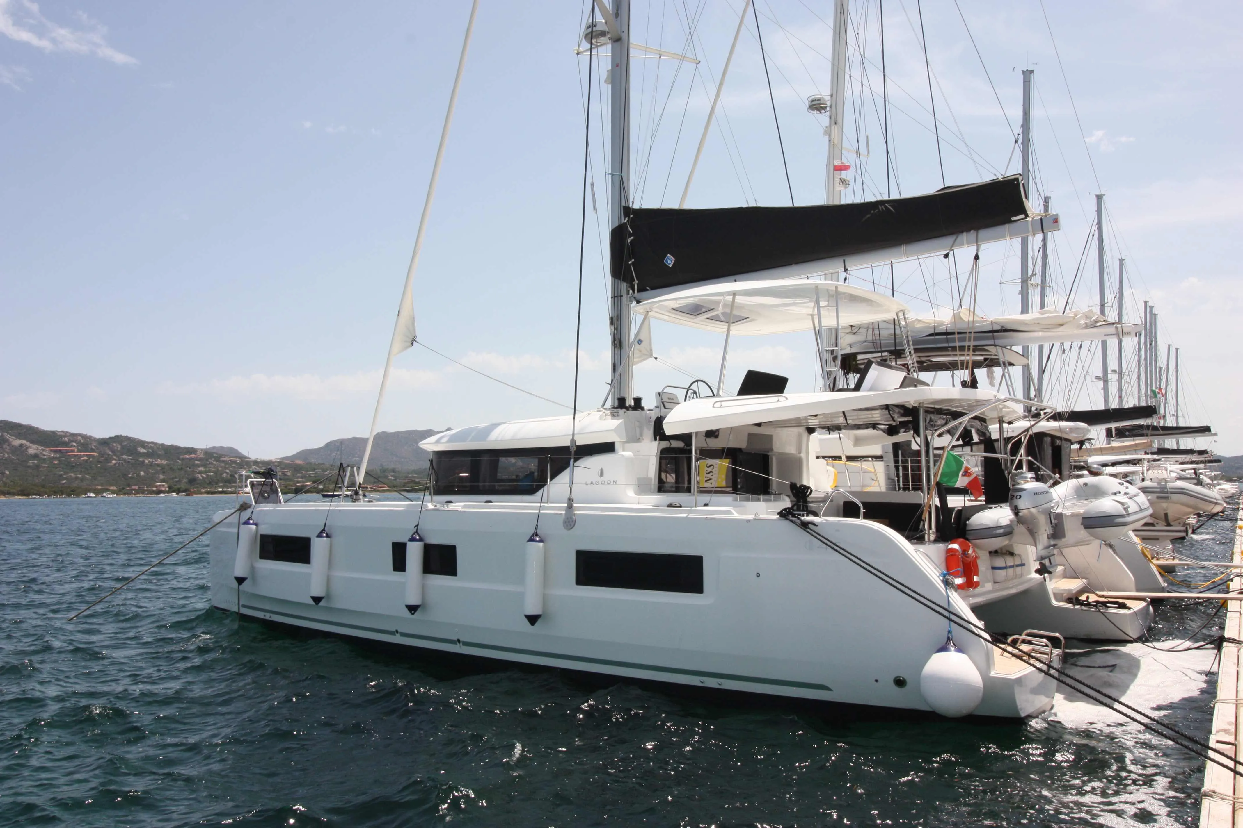 Explore Saint George's on a 13.99m Lagoon 46 Catamaran Rental