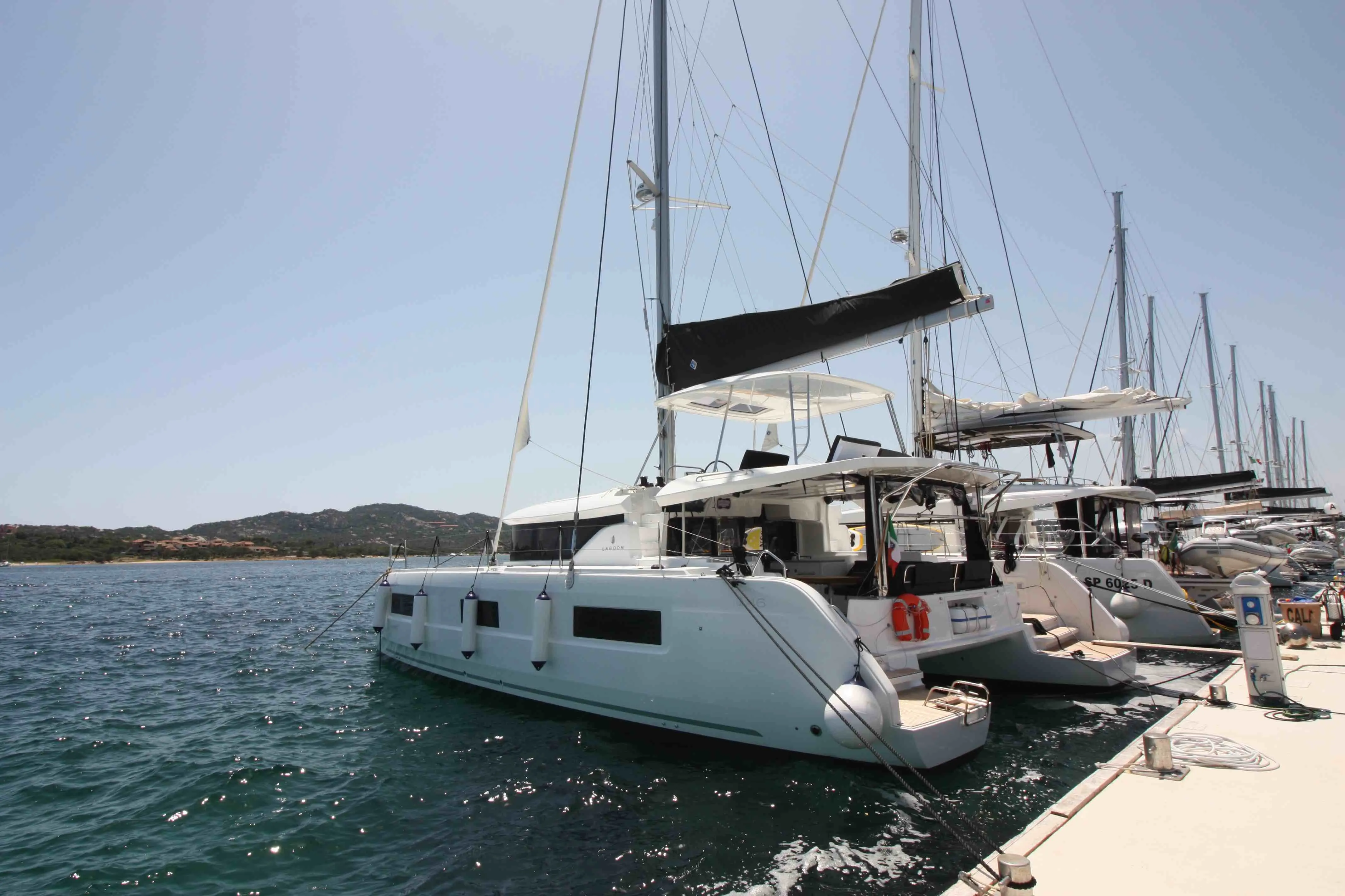Explore Saint George's on a 13.99m Lagoon 46 Catamaran Rental