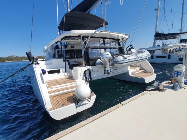 Charter a 13.99m Catamaran Lagoon 46 in Porto Rotondo