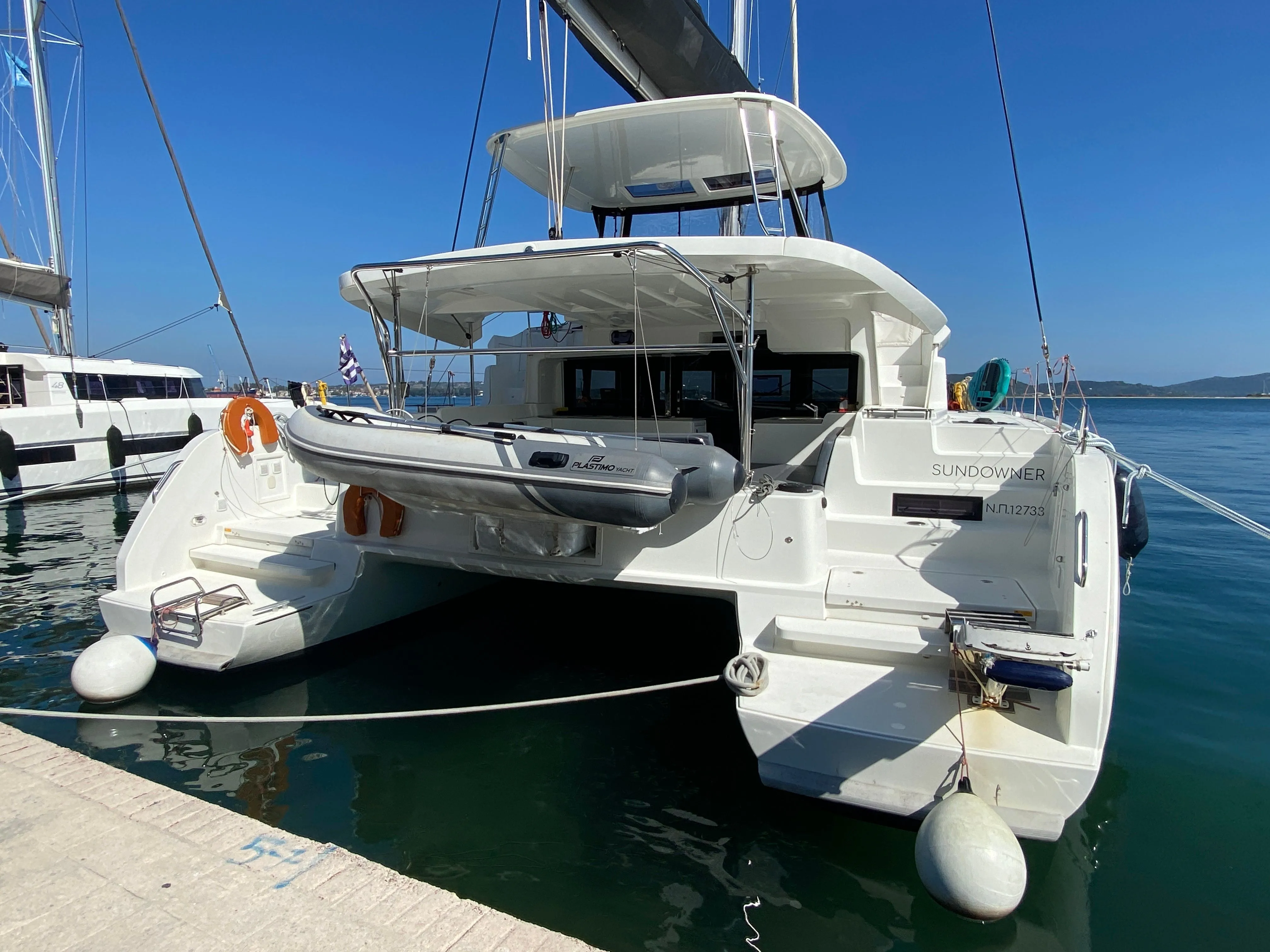 13.99m Preveza Lagoon 46 Catamaran Hire
