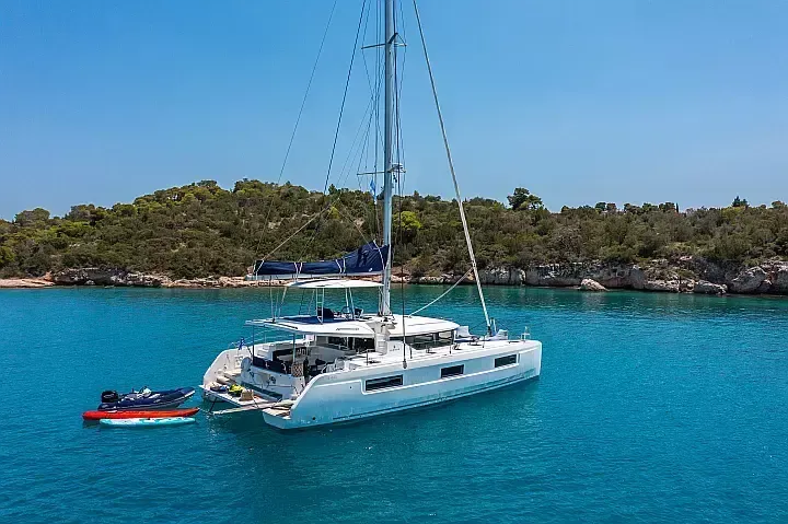 13.99m Porto Heli Lagoon 46 Catamaran Hire