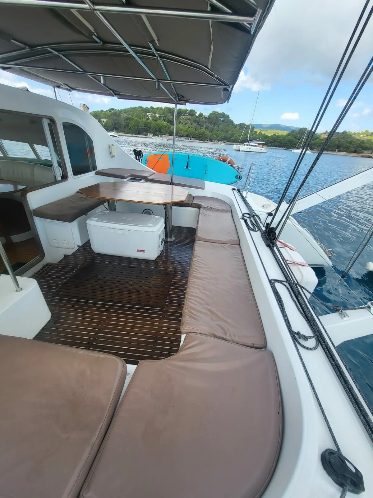 Charter a 15m Lagoon 470 in Cala Jondal