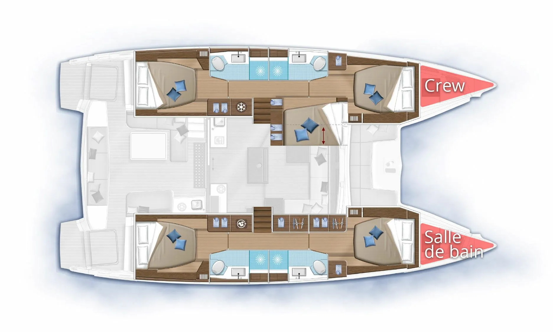 Explore Cogolin on a 14.75m Lagoon 50 Catamaran Rental
