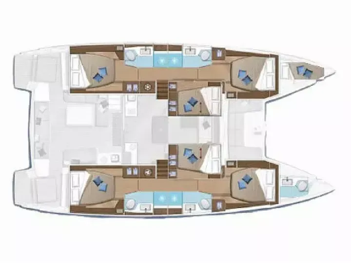 Charter a 14.75m Catamaran in Ibiza Town