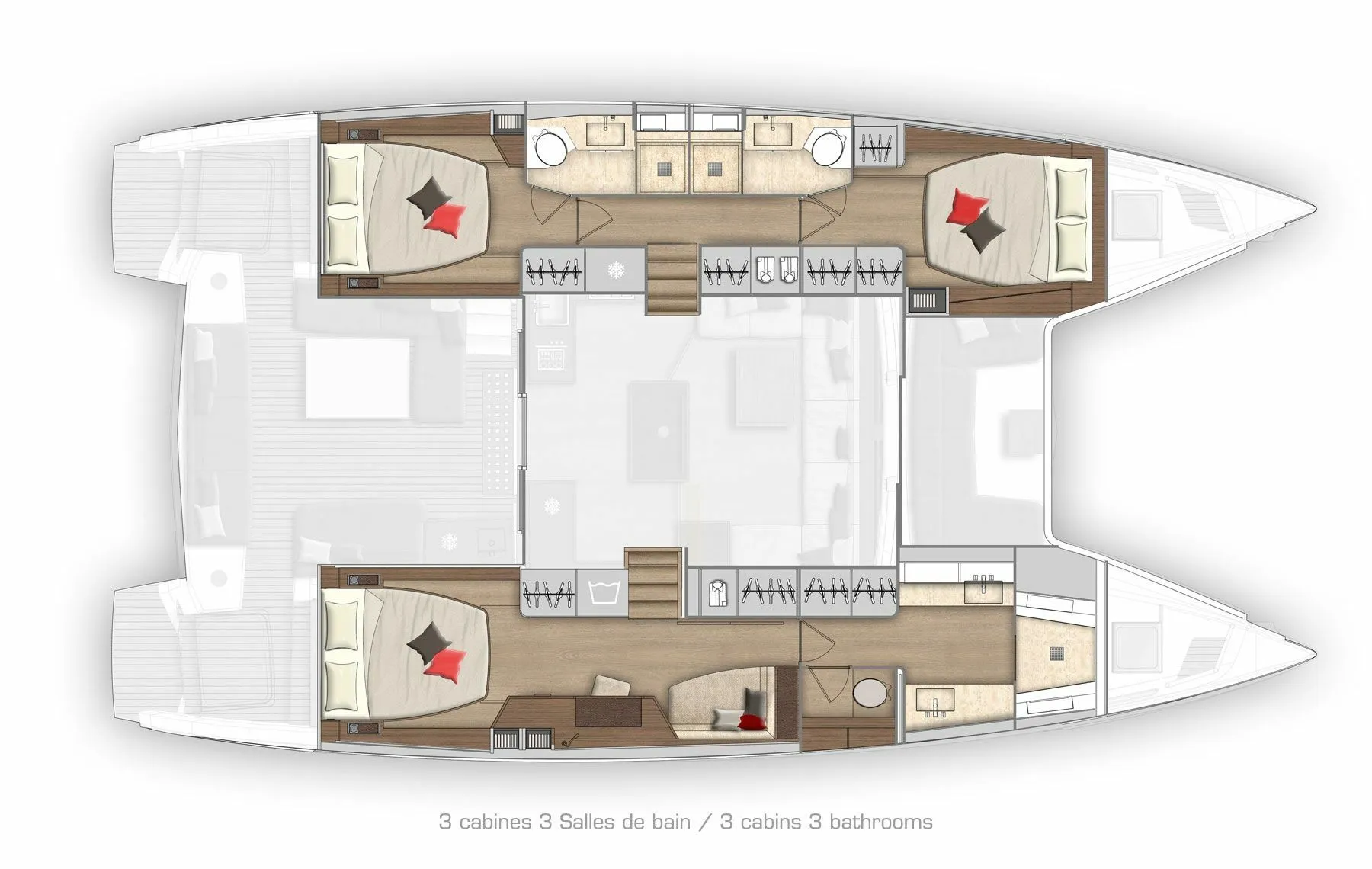 Explore Jamestown on a 14.75m Lagoon 50 Catamaran Rental