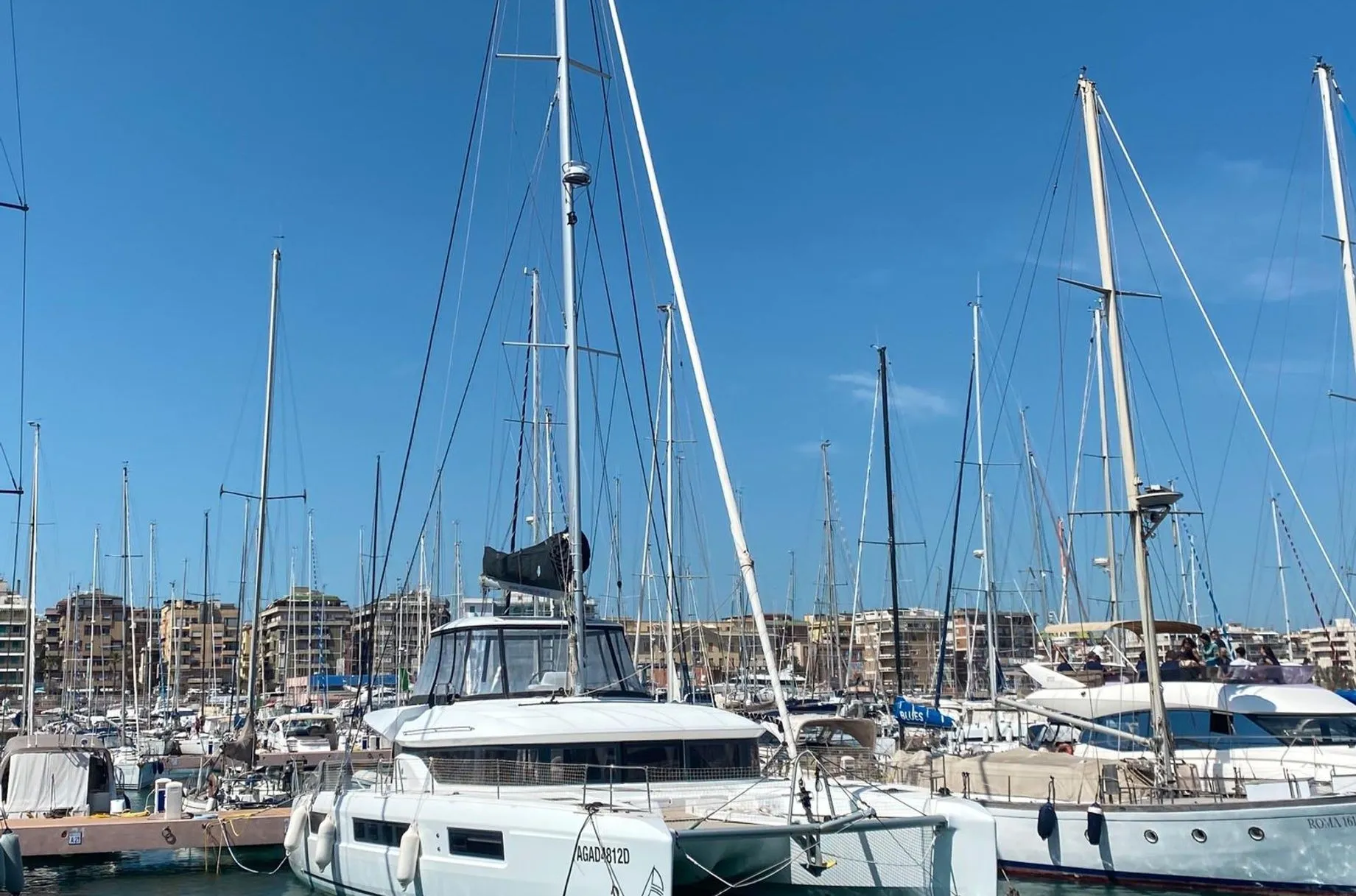 Charter a 14.75m 7 Cabin Catamaran in Nettuno