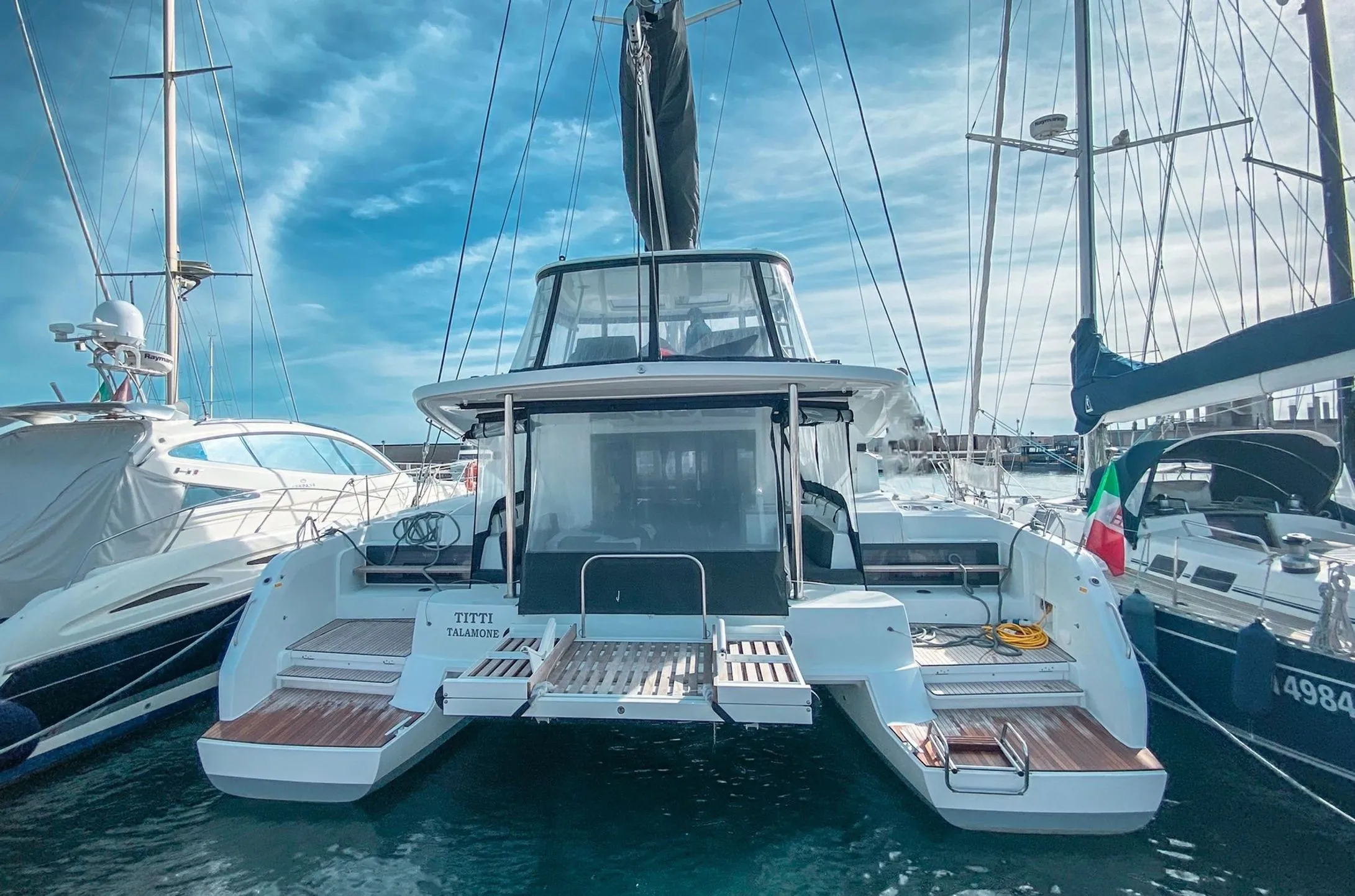 Charter a 14.75m 7 Cabin Catamaran in Nettuno