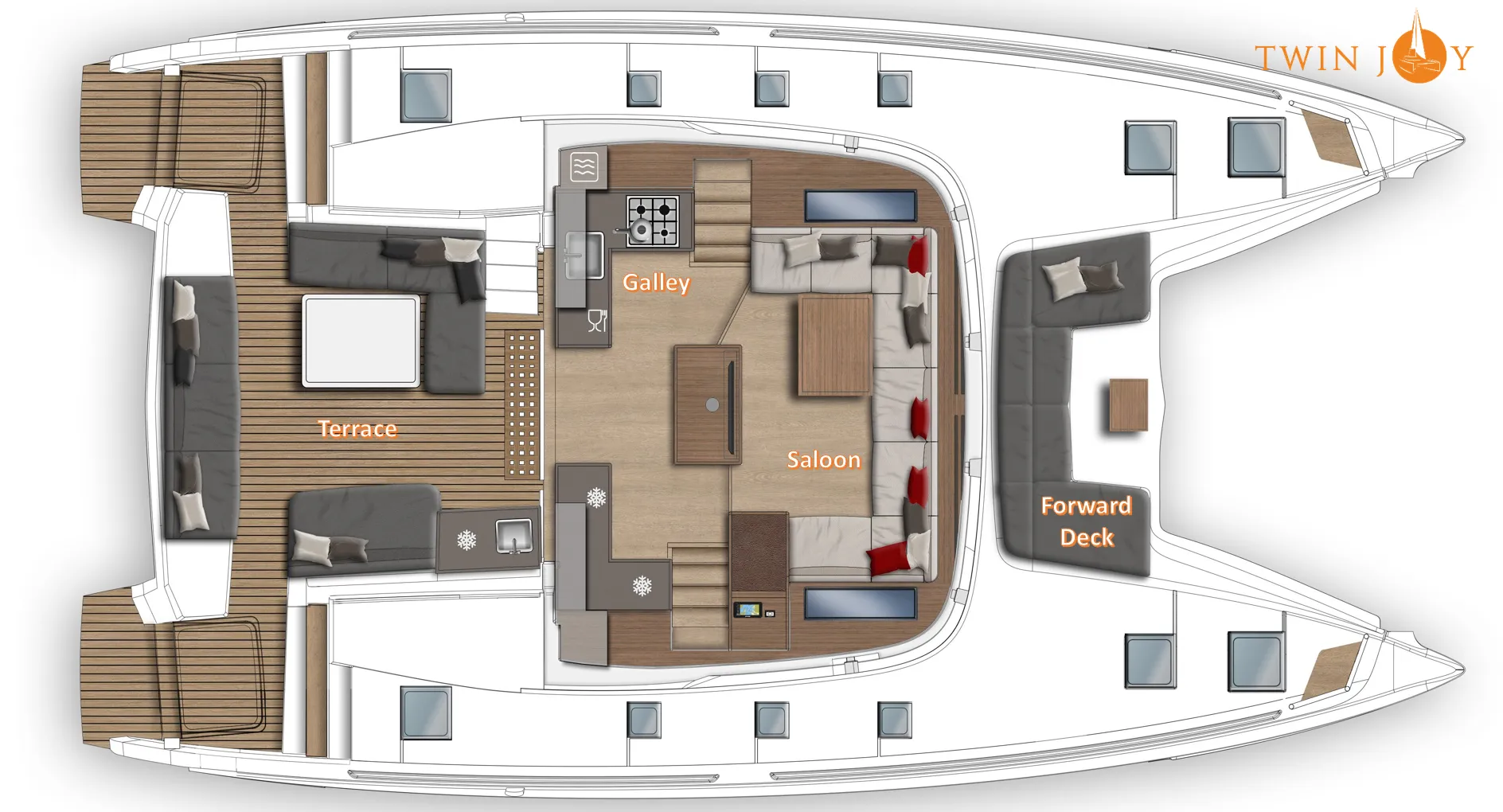 Чартер Twin Joy - 3