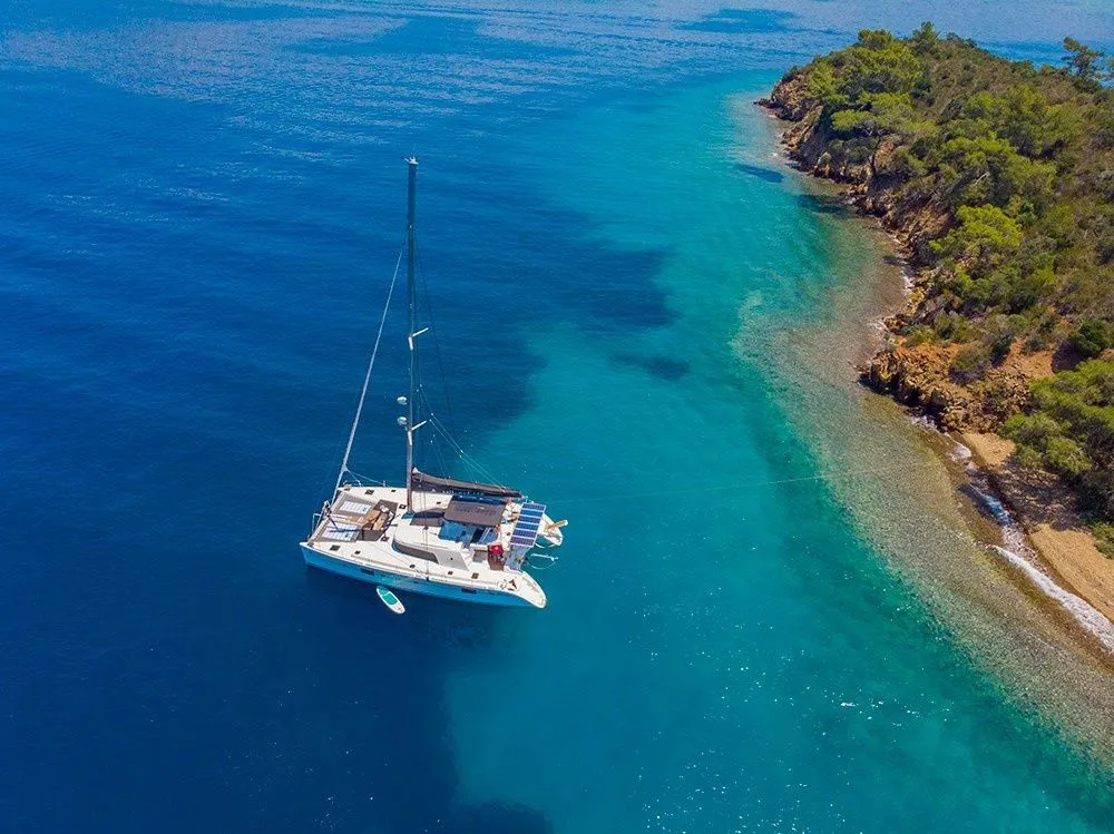 Rent a 15.24m Lagoon 500 Catamaran in Fethiye