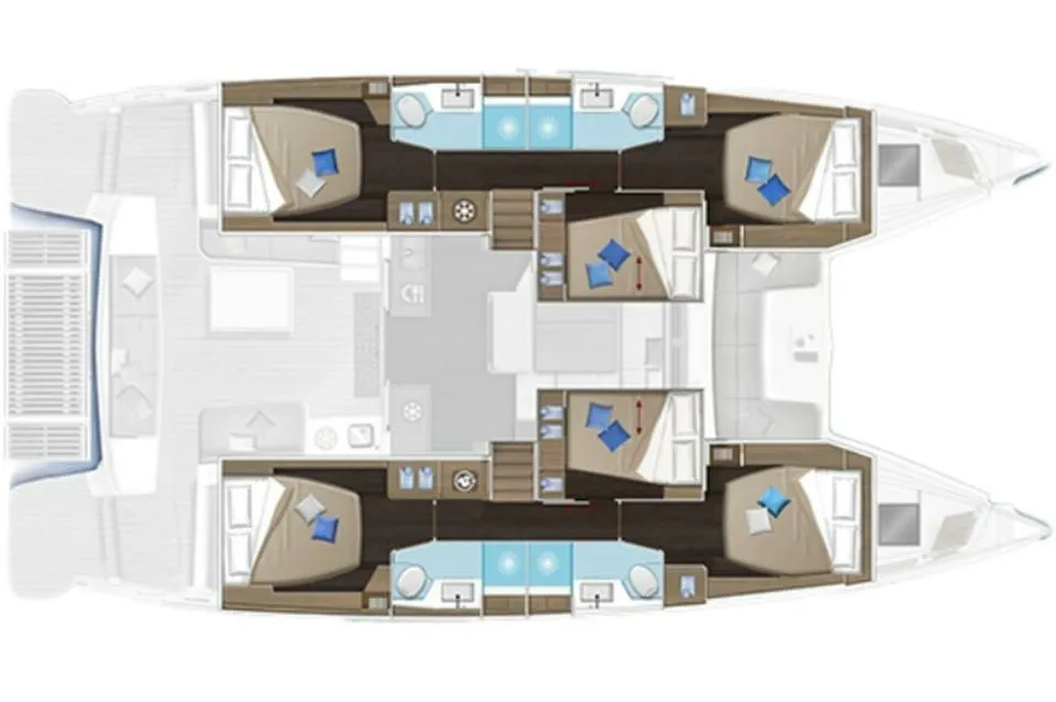 Rent a 15.35m Catamaran in Sant Antoni de Portmany
