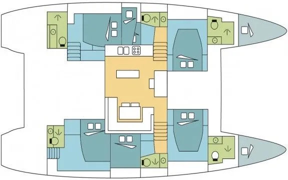 Explore Furnari on a 15.84m Rental Lagoon 52 F