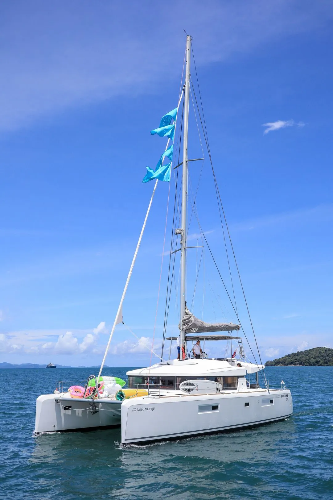 Explore Pa Klok on a 15.88m 4 Cabin Catamaran Rental