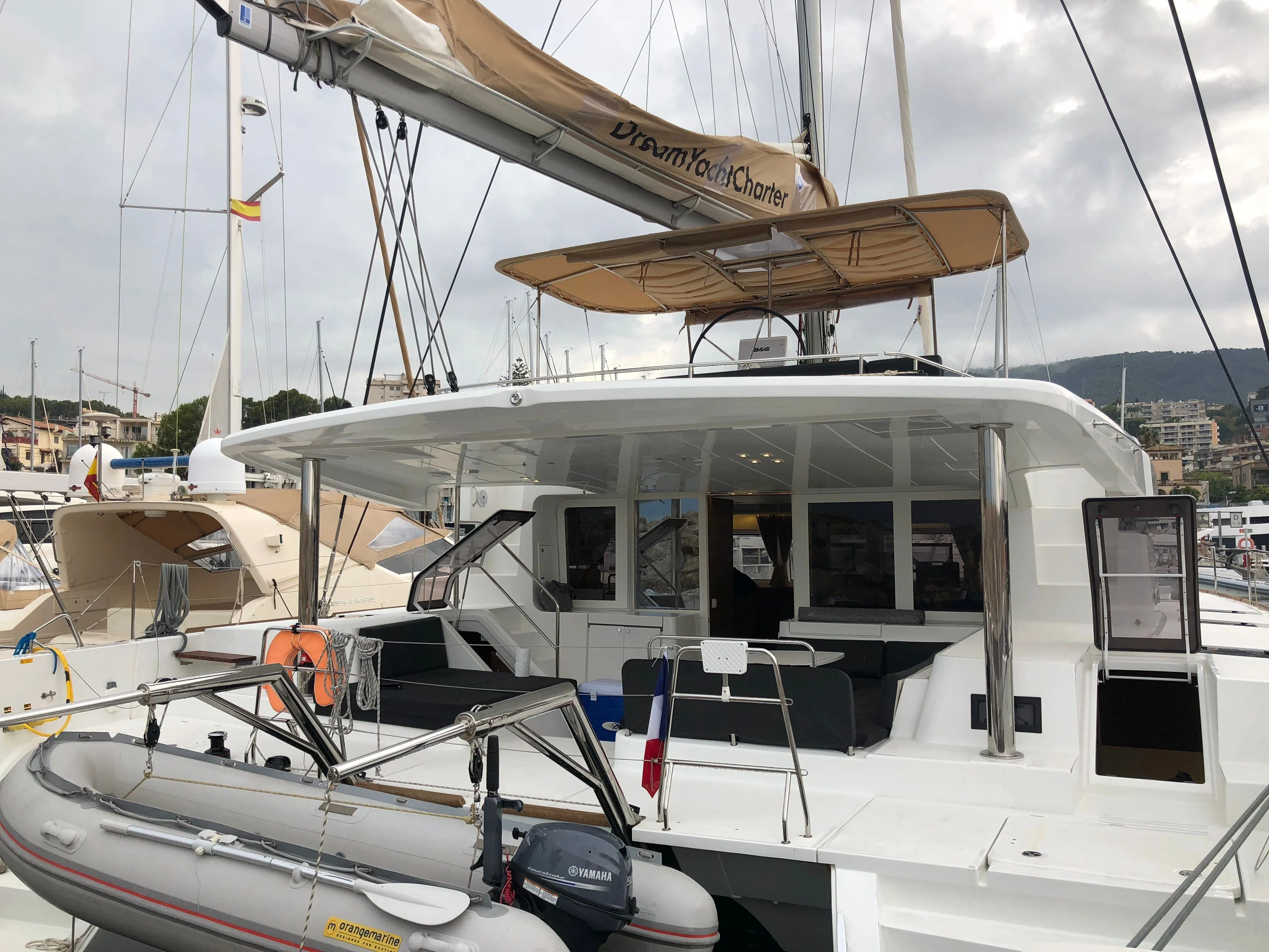 15.84m Olbia Catamaran Lagoon 52 F Hire