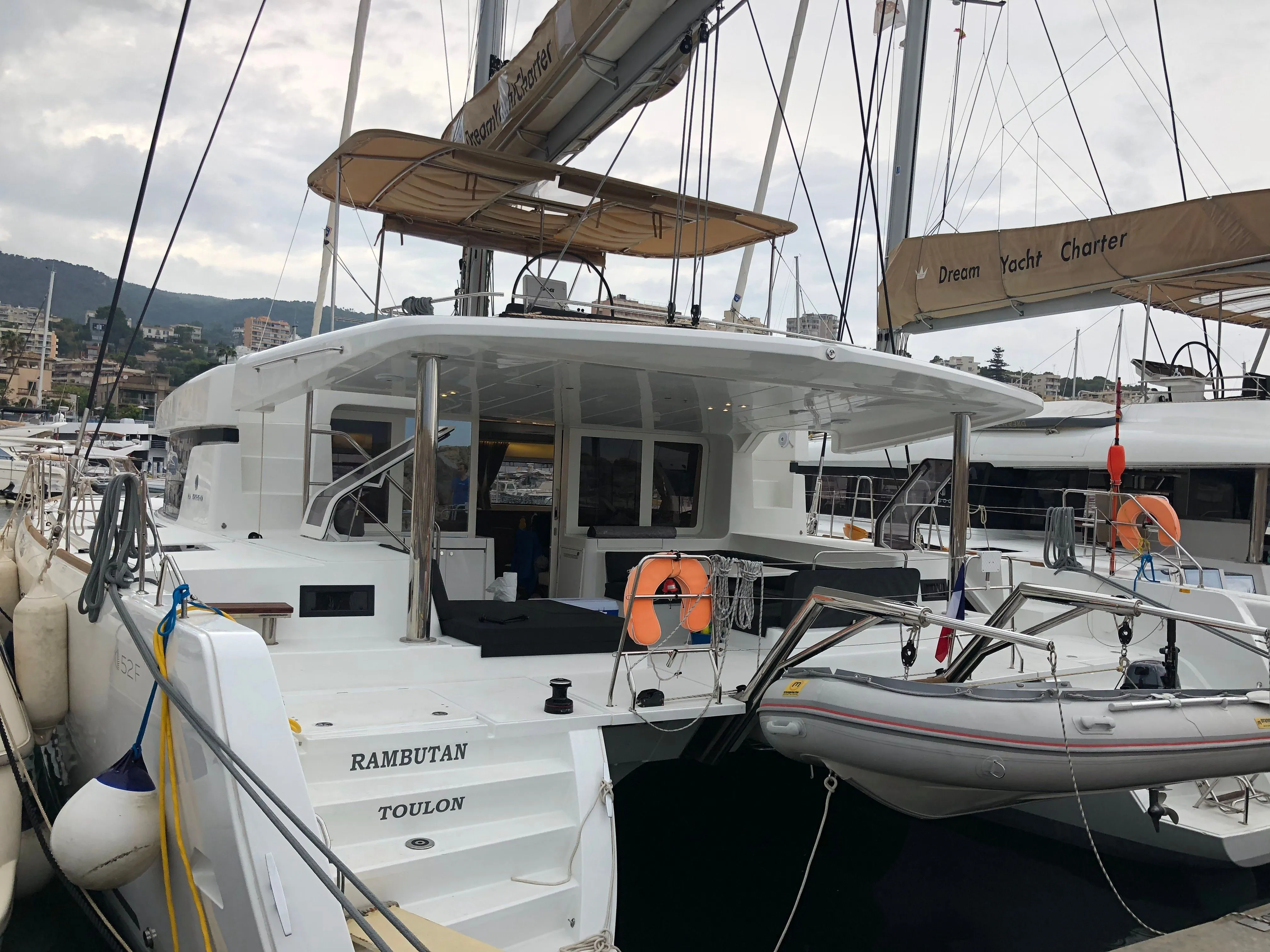 15.84m Olbia Catamaran Lagoon 52 F Hire