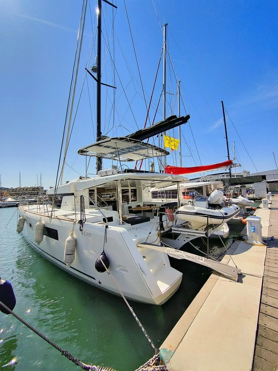 Explore Cogolin on a 15.84m 5 Cabin Catamaran Rental