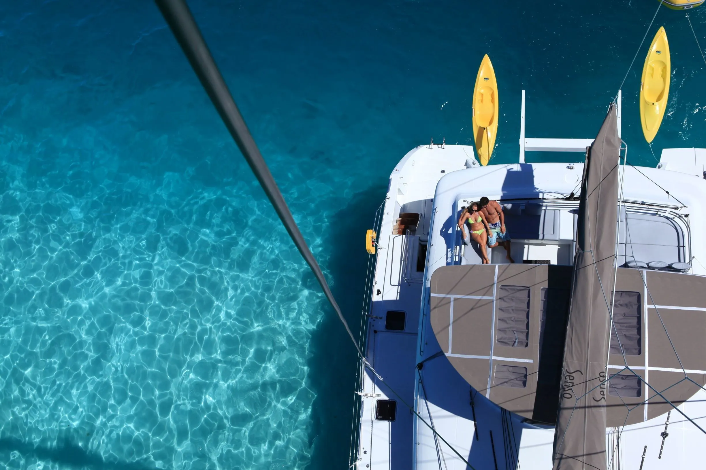 Explore Uturoa on a 17.07m Rental Catamaran Lagoon 560