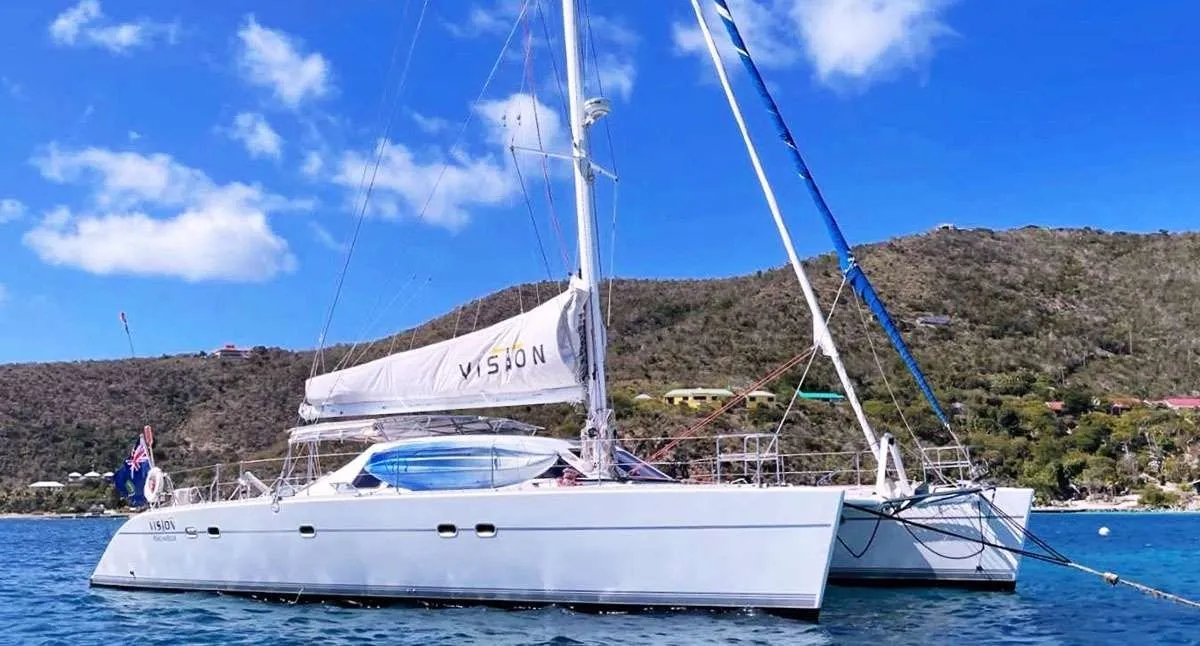 Rent a 17.37m Catamaran Lagoon 570 in Road Town
