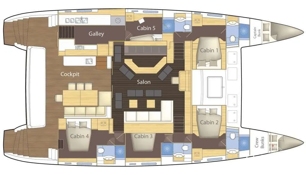 Rent a 18.91m Boat in Palm Cay
