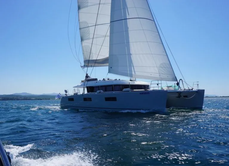 18.9m Sami Lagoon 620 Catamaran Hire