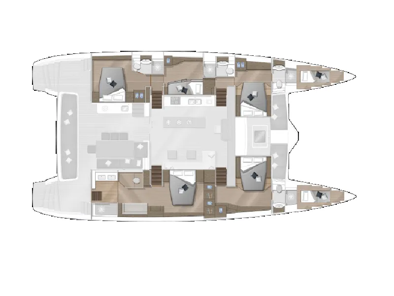 Rent a 19.5m Lagoon 630 MY in Šibenik