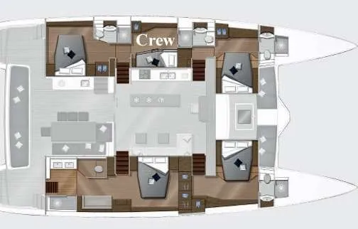 Charter a 19.5m Power Catamaran in Palm Cay