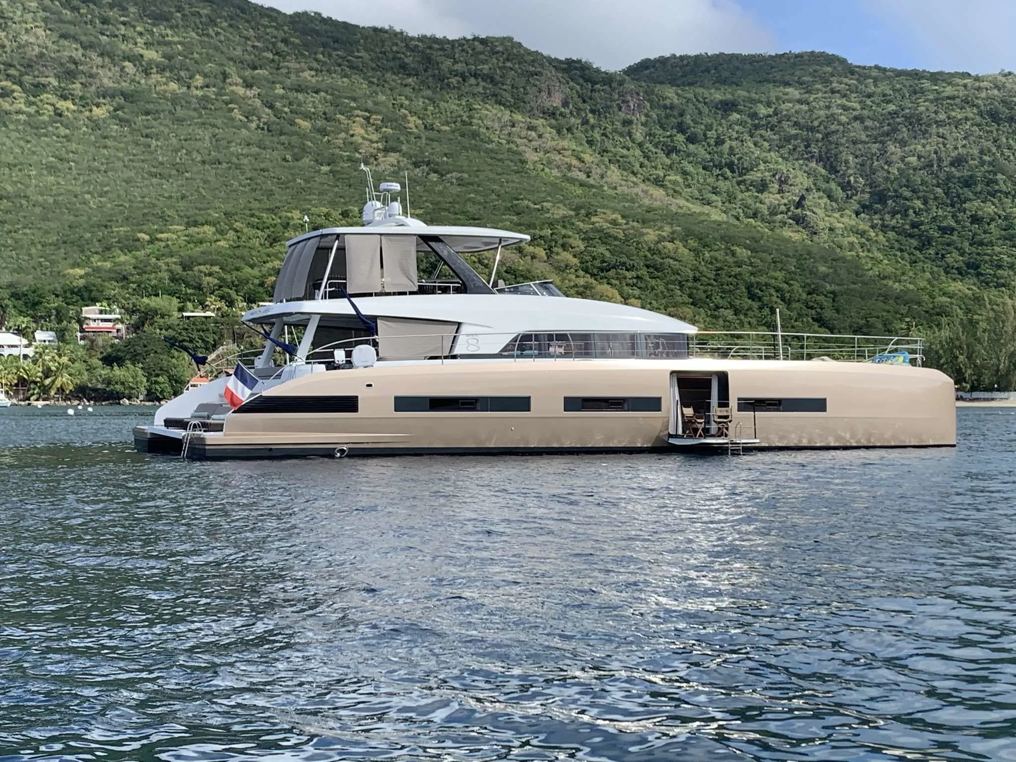Rent a 23.8m 4 Cabin Power Catamaran in Anse Marcel