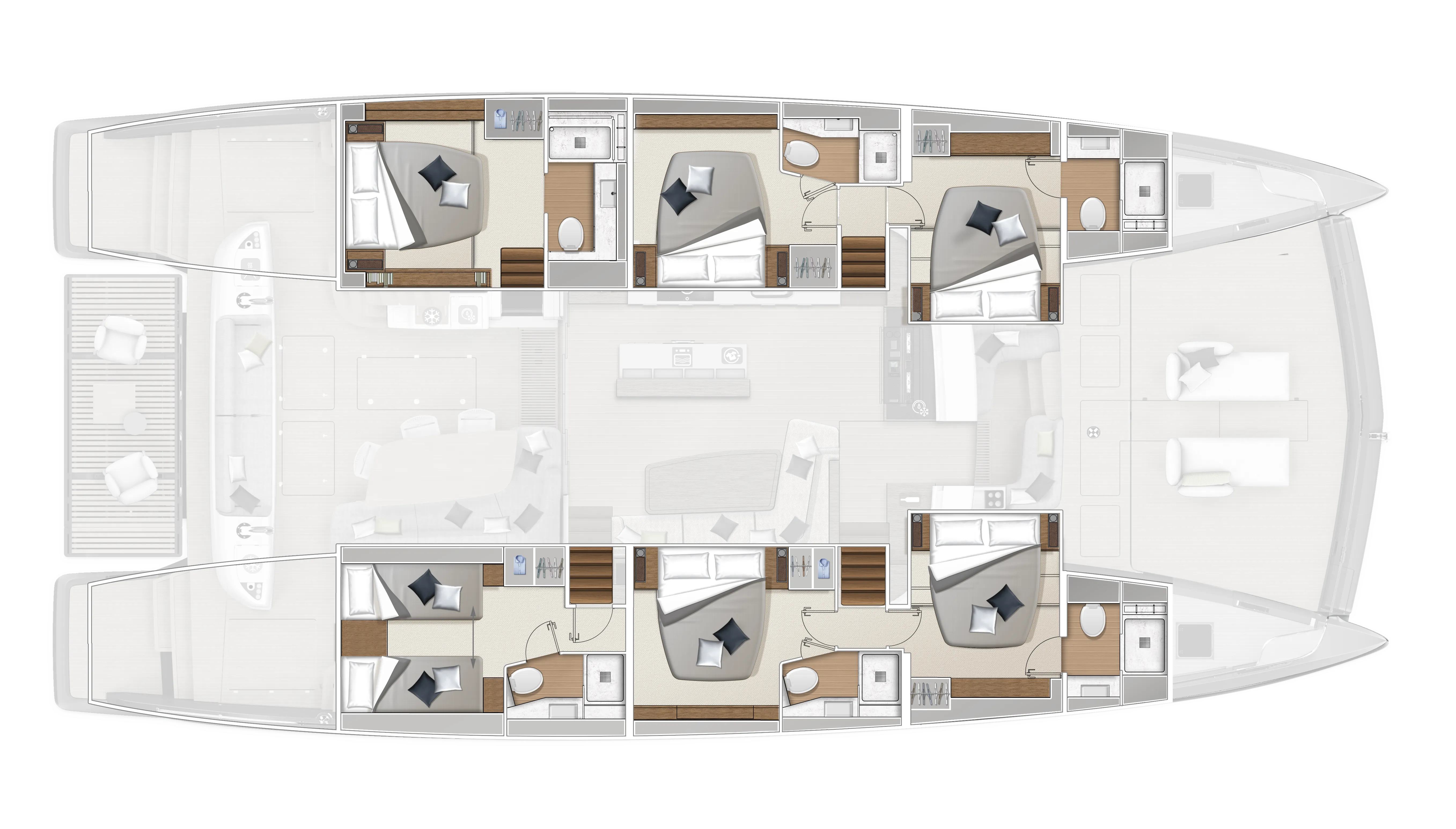 Charter a 20.15m Power Catamaran in Split