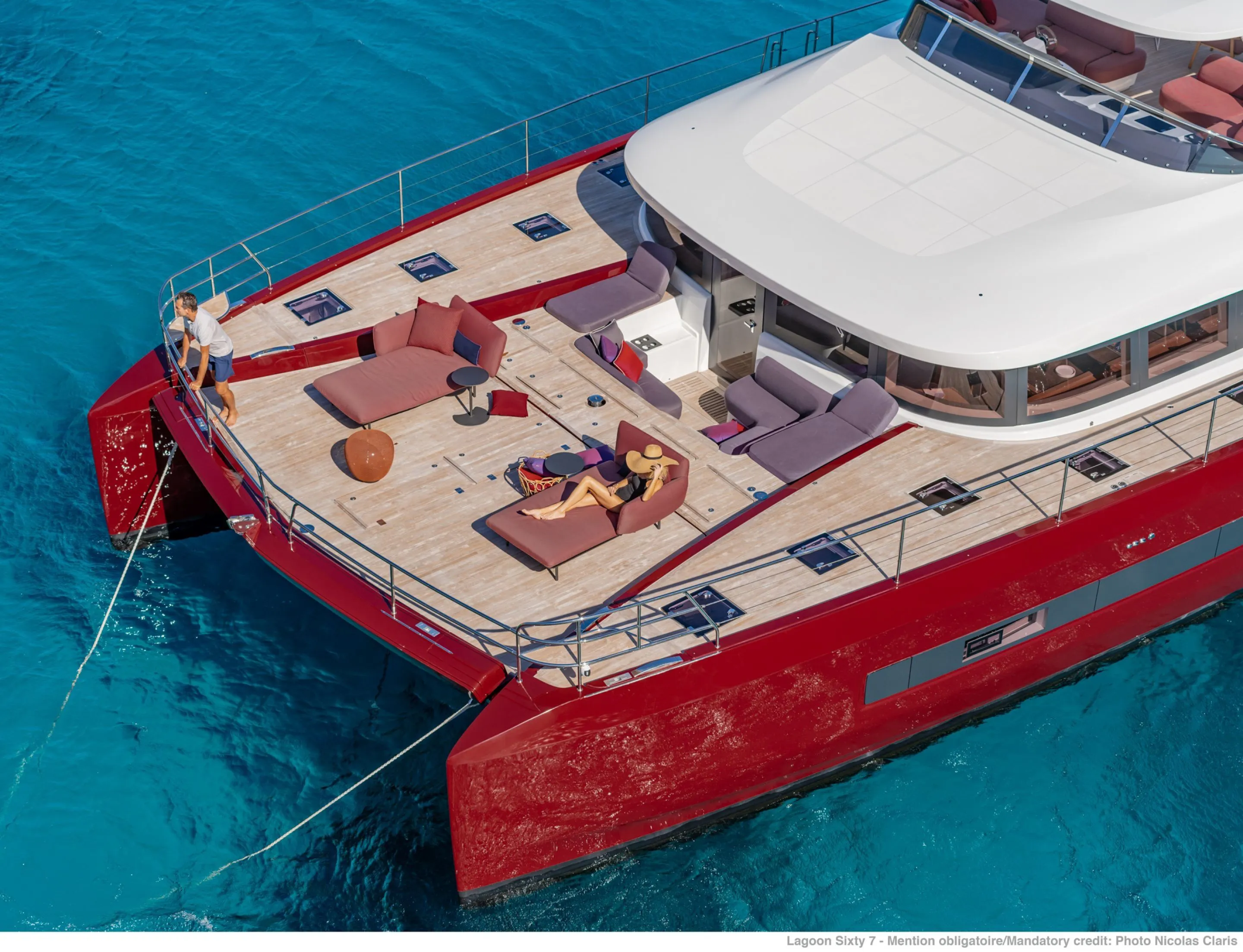 Rent a 20.15m 5 Cabin Power Catamaran in Elliniko