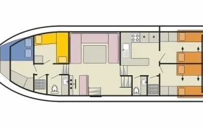 Fürstenberg Havel 12.8m Kiralık Le Boat Classique