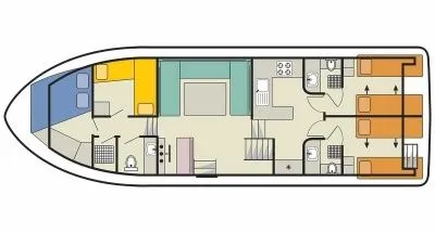 Rent a 12.8m Boat in St. Jean-de-Losne