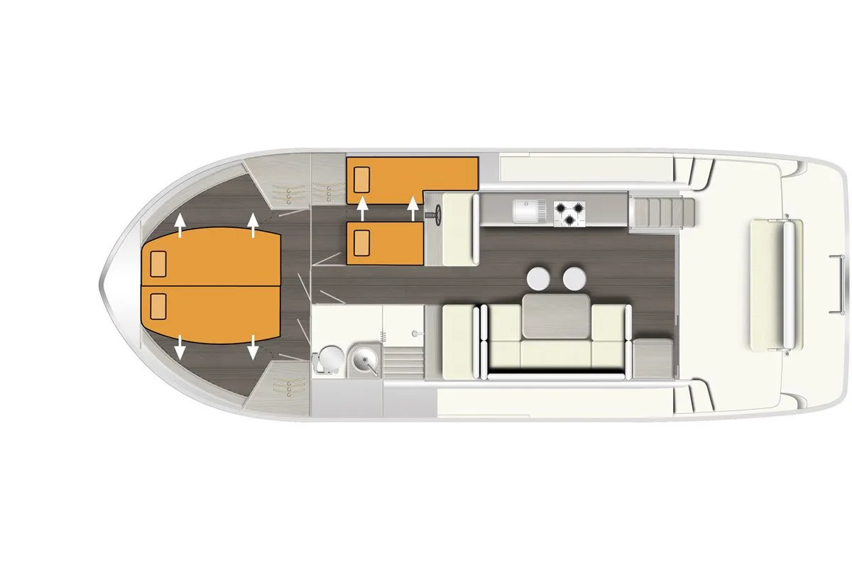 11.5m Portiragnes Boat Hire