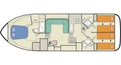 13.25m Portiragnes Boat Hire