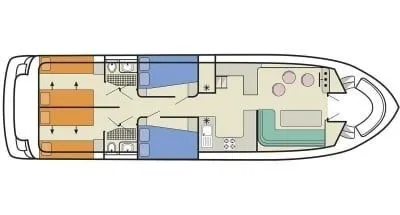 14.25m Portiragnes Boat Hire