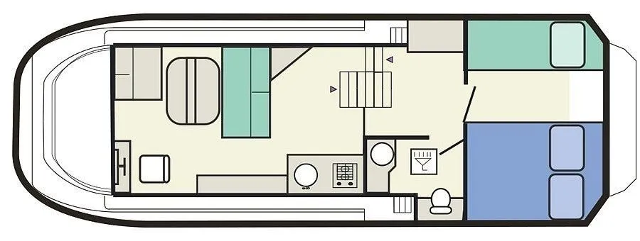 9m Le Mas d'Agenais House Boat Hire