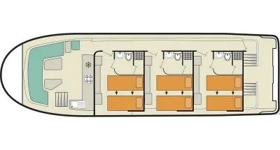 Explore Portiragnes on a 14.97m Rental Boat