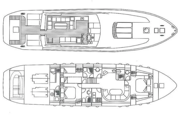 Rent a 23m Leopard 23 Motor Yacht in Grimaud