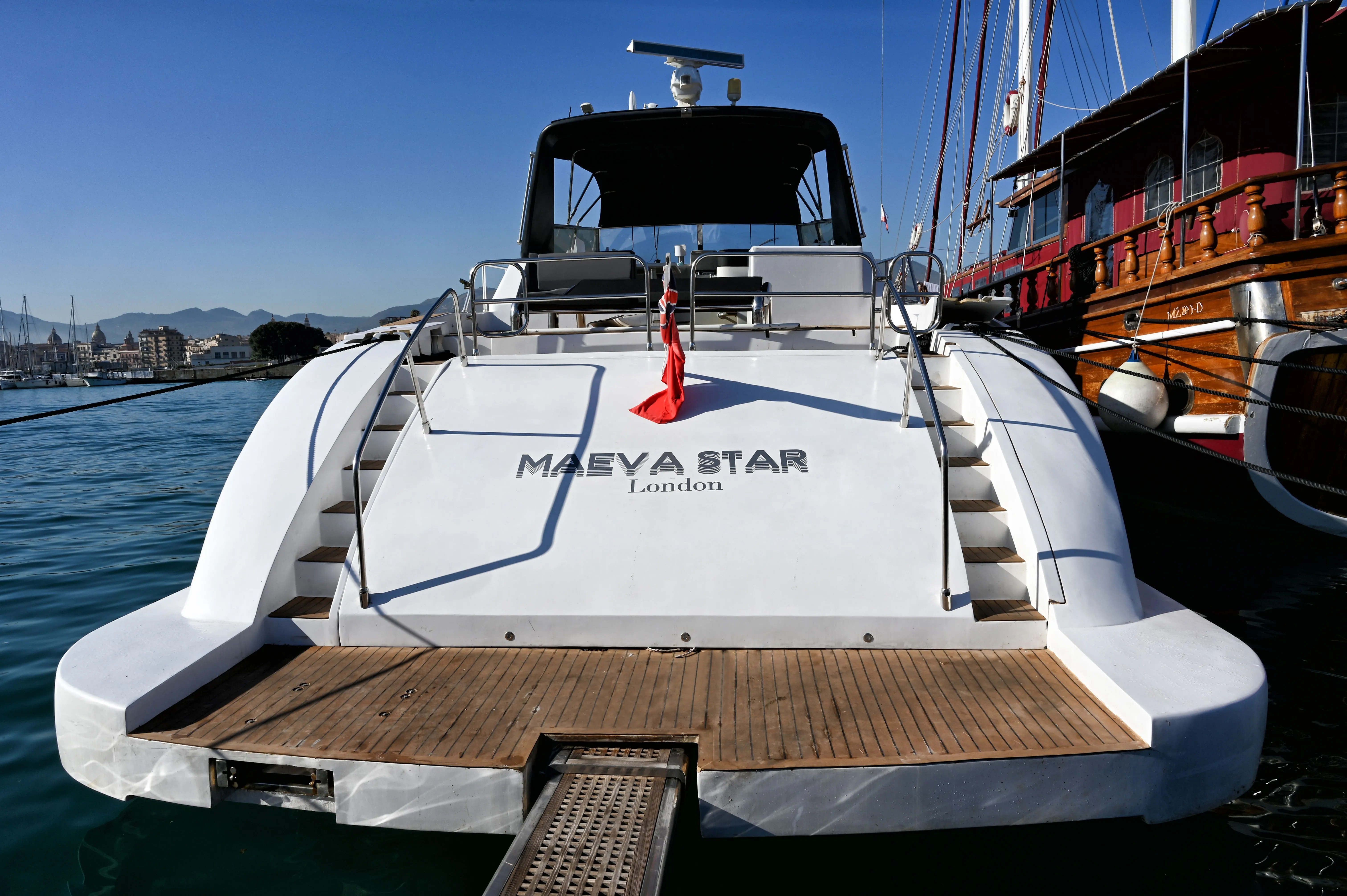 Explore Palermo on a 23m Leopard 23 Motor Yacht Rental
